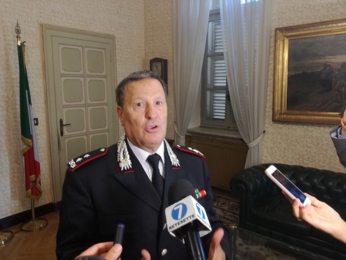 Carabinieri, il generale Mossa lascia il comando di Piemonte e Valle d'Aosta: &quot;Reati in calo, ma teniamo alta la guardia. Soprattutto sulle truffe&quot; [VIDEO]