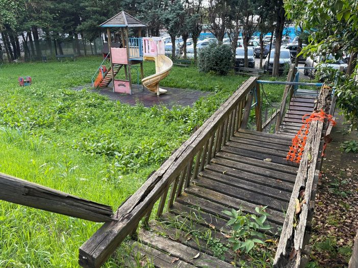 Giardino del Fioccardo: “Giochi rotti e poco utilizzo, pensiamo di chiuderlo”