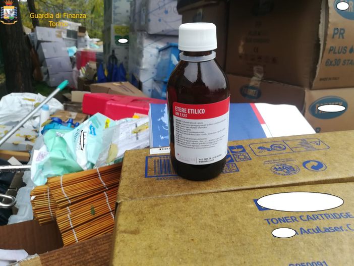 discarica abusiva sequestrata dalla Gdf