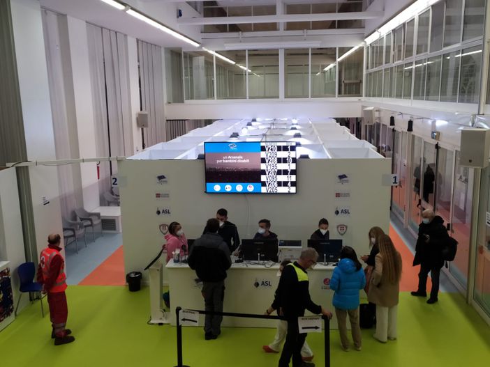 hub vaccinale Sermig hub vaccinale Sermig