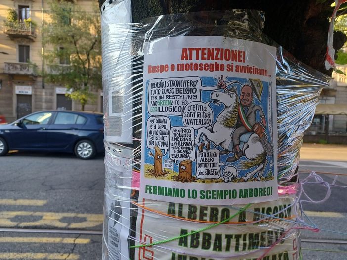 cartello di protesta in corso Belgio