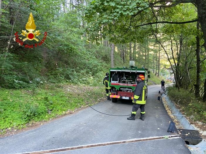 A Cesana Torinese gli artificieri dell’Arma fanno brillare ordigno tedesco della Seconda Guerra Mondiale