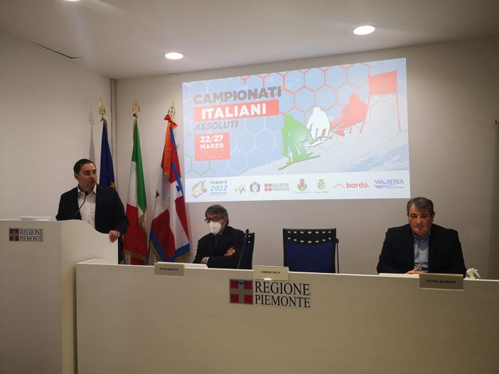 Campionati Italiani Assoluti di Sci Alpino: la conferenza stampa a Torino