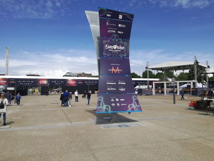 Eurovision, Piazza d'armi mette il vestito buono. Sempre blindata, ma con i colori della festa