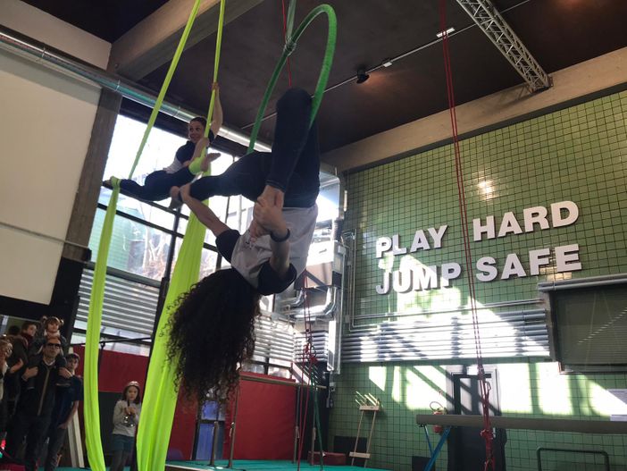 La rinascita dell’ex piscina E8: inaugurata la palestra per le discipline acrobatiche VertiGimn [VIDEO e FOTO]