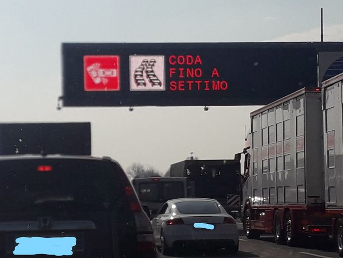 code in autostrada fino a Settimo code in autostrada fino a Settimo