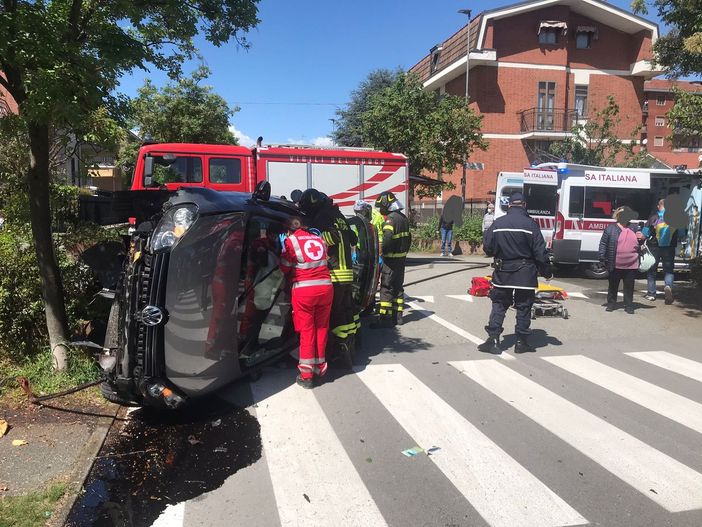 incidente 2 maggio a nichelino