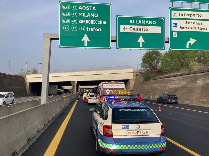 tamponamento in tangenziale tamponamento in tangenziale