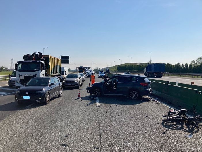 incidente tangenziale nord