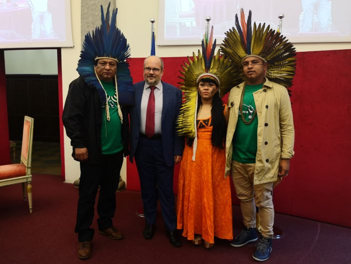 I leader indigeni dell'Amazzonia a Torino: &quot;L'Europa lotti con noi per salvare la foresta&quot;