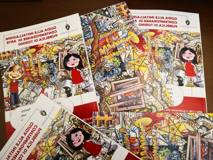 Bimbi e turisti alla scoperta delle opere d'arte contemporanea di Torino con Mila e Lillo Bimbi e turisti alla scoperta delle opere d'arte contemporanea di Torino con Mila e Lillo