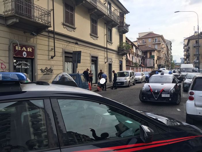 intervento carabinieri in via vibò