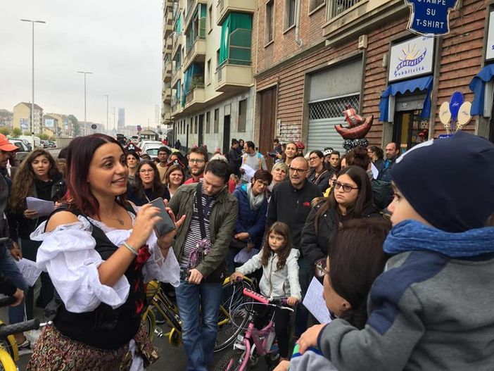 Un'immagine della caccia al tesoro nel borgo, iniziativa nata dal gruppo facebook Un'immagine della caccia al tesoro nel borgo, iniziativa nata dal gruppo facebook