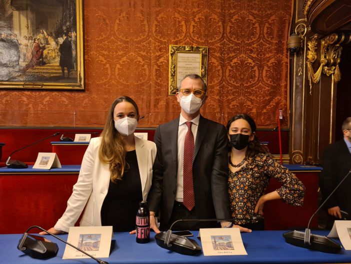 Alice Ravinale, Jacopo Rosatelli e Sara Diena Alice Ravinale, Jacopo Rosatelli e Sara Diena