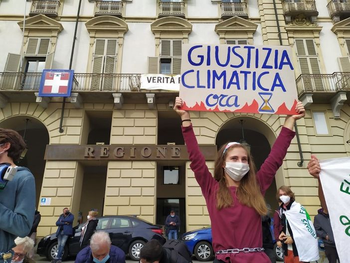 Laura Vallaro, portavoce dei Fridaysforfuture