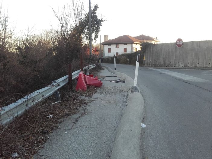 Al via i lavori di consolidamento della scarpata sulla sp 723 di Rivara