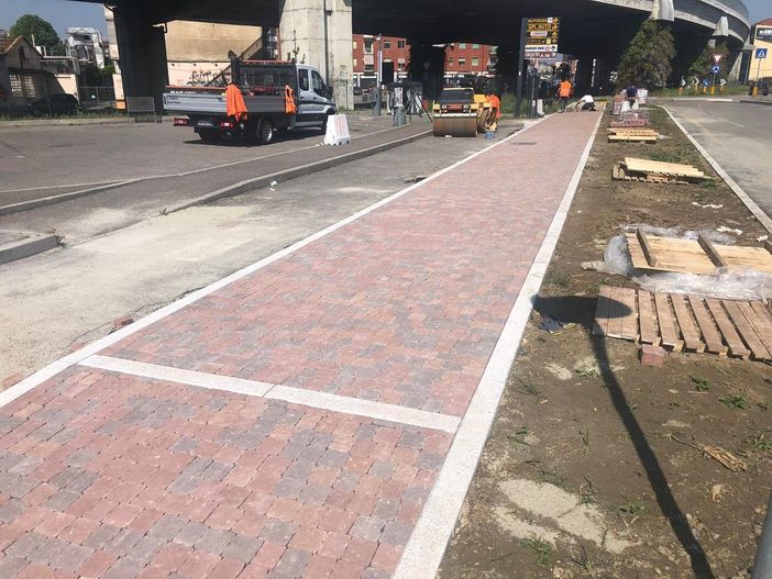 Coronavirus, primi segnali di Fase 2 a Moncalieri: riprendono i lavori stradali