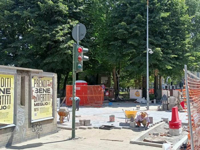 Aurora sempre più a misura di cittadino grazie agli interventi di moderazione del traffico [FOTO]