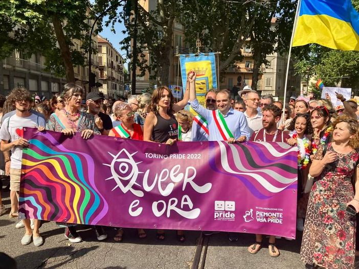 lo russo ospite al torino pride