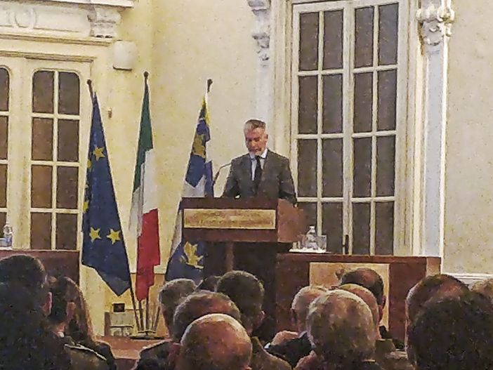 Il ministro della Difesa Guerini inaugura a Torino l'anno accademico della Scuola di Applicazione