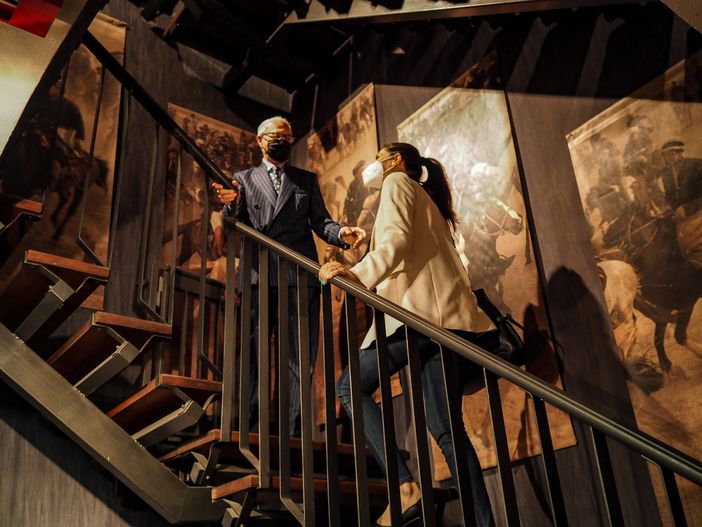 Taher Sabahi e Chiara Appendino Taher Sabahi e Chiara Appendino