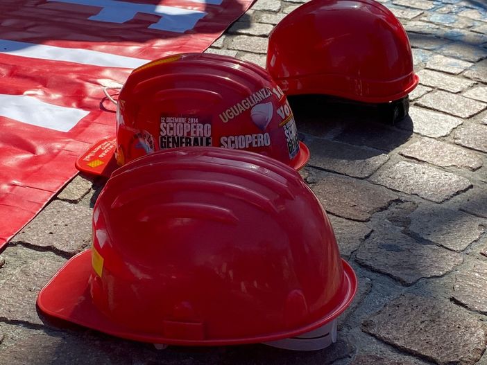 Presidio di lavoratori edili