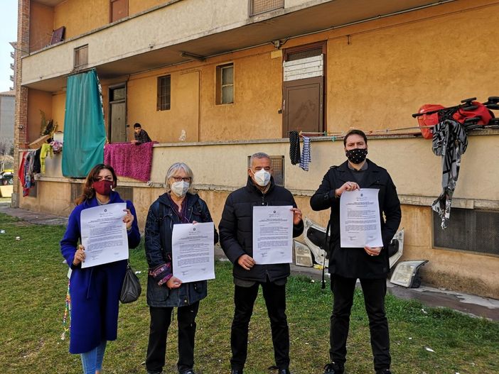 Fratelli d'Italia in via Aosta