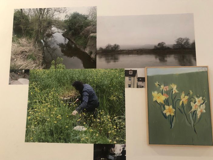 alcune delle opere in mostra alcune delle opere in mostra