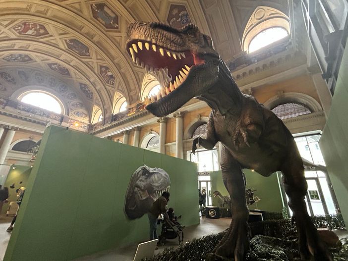 La mostra "Dinosauri. Terra dei giganti" a Porta Nuova chiuderà domenica 28 luglio La mostra "Dinosauri. Terra dei giganti" a Porta Nuova chiuderà domenica 28 luglio