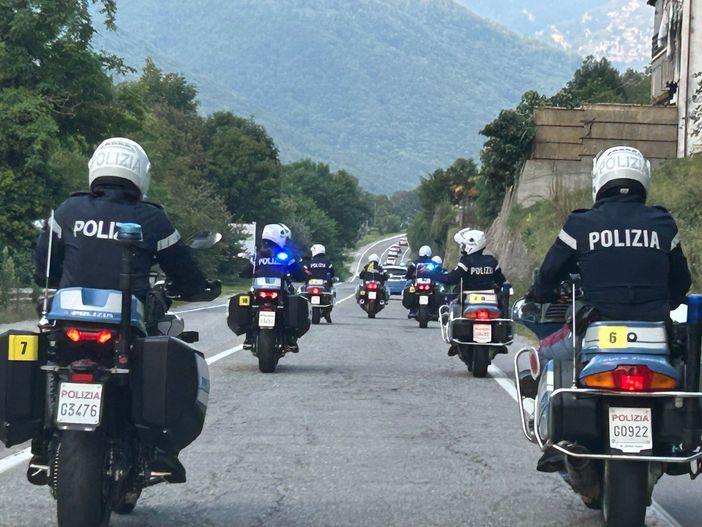 L'accompagnamento della Polizia di Stato al Tour de l’Avenir 2024 L'accompagnamento della Polizia di Stato al Tour de l’Avenir 2024