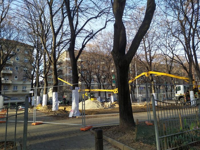 Aurora “sogna”: iniziati i lavori per il campo da pallavolo pubblico ai Giardini Alimonda