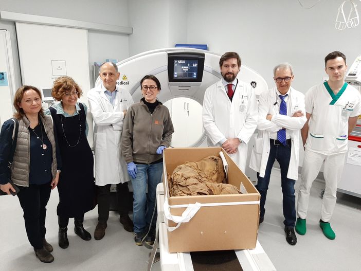 Al J Medical le mummie del Museo di Antropologia ed Etnologia sottoposte a TC Al J Medical le mummie del Museo di Antropologia ed Etnologia sottoposte a TC