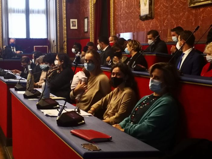 alice e diana ravinale in sala rossa