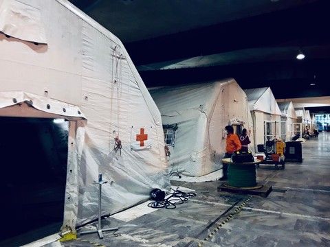 Riaprire l'ospedale da campo del Valentino per ospitare i pazienti Covid: l'ipotesi è allo studio della Regione Piemonte