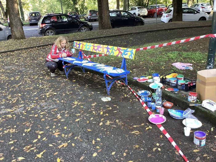 panchine per la pace