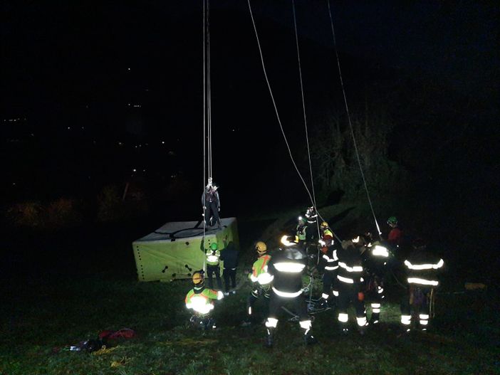 vigili del fuoco di pinasca