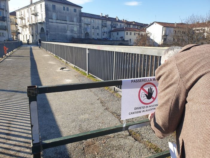 La passerella Mazzini di Venaria La passerella Mazzini di Venaria