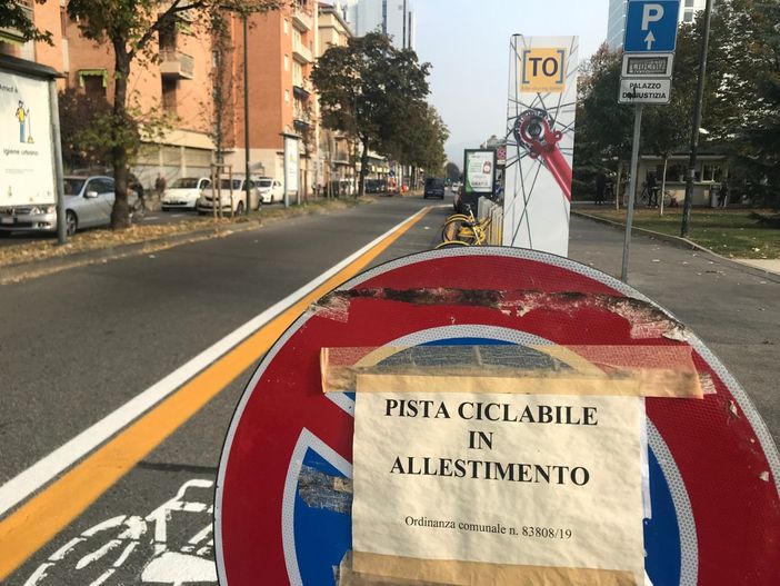 Ciclabile di via Cavalli, foto di repertorio Ciclabile di via Cavalli, foto di repertorio