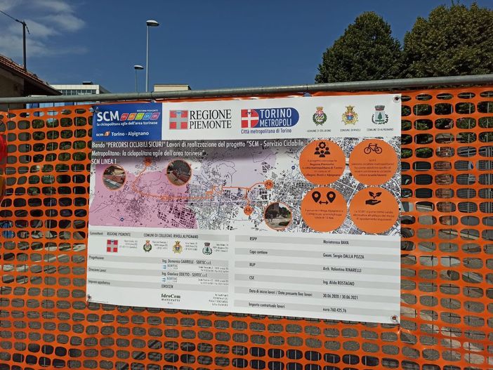 Collegno, 7 km di sicurezza per 1200 ciclisti