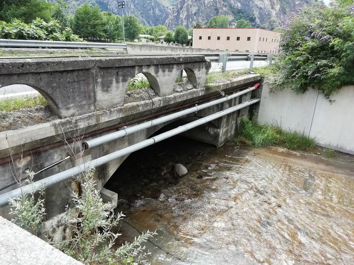 Susa, partono mercoledì 1° marzo i lavori di rifacimento del ponte sul rio Scaglione lungo la provinciale 24