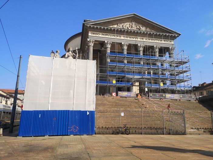 La Gran Madre si fa bella: su i ponteggi, via ai lavori