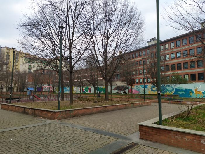 portineria di comunità in un grosso complesso abitativo portineria di comunità in un grosso complesso abitativo