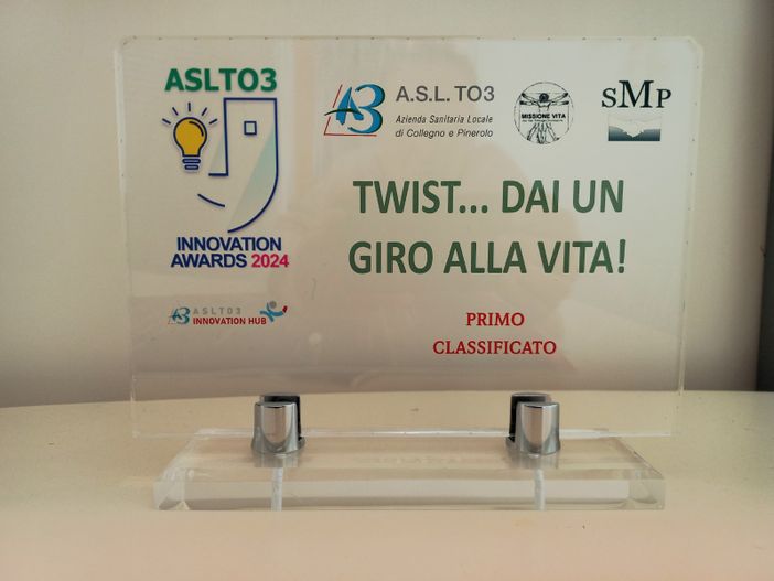 Asl To3 Innovation Awards 2024: Vince il progetto Twist "Dai un giro alla vita" Asl To3 Innovation Awards 2024: Vince il progetto Twist "Dai un giro alla vita"
