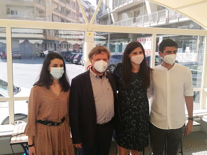 La presentazione della candidatura di Juri Bossuto