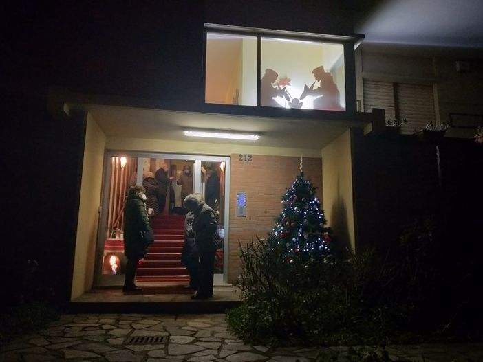 presepe di comunità in via guido reni 212