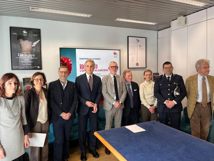 Il Regio porta il "Rigoletto" in carcere. Jouvin: "Il teatro si apre alla città" Il Regio porta il "Rigoletto" in carcere. Jouvin: "Il teatro si apre alla città"