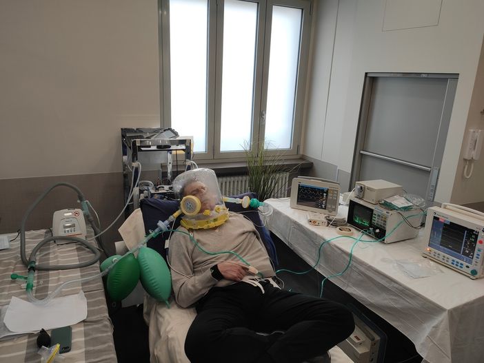 Nuovo respiratore per ventilare i polmoni