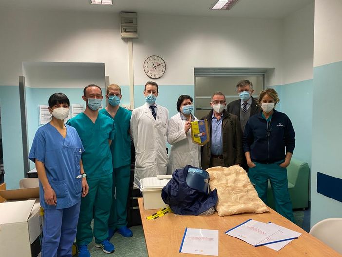 consegna delle apparecchiature