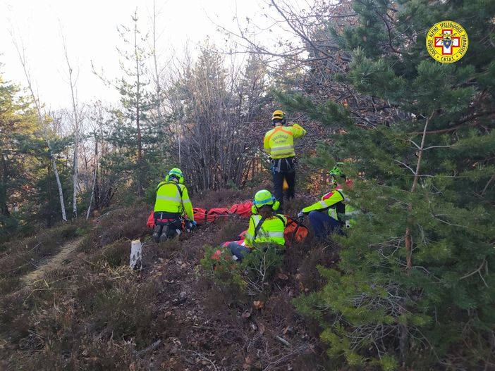 soccorso alpino - foto d'archivio