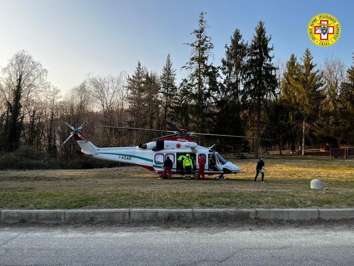 L'incidente nella zona della strada Panoramica